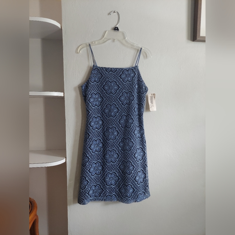 Blue Mini Dress
